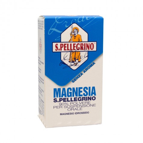 Magnesia San Pellegrino Polvere 100g 90 % - Antiacido