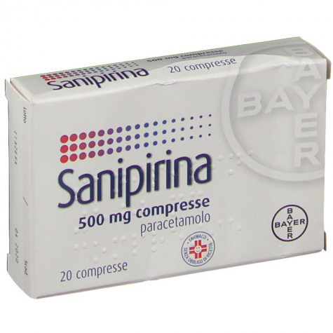 SANIPIRINA*20 cpr 500 mg