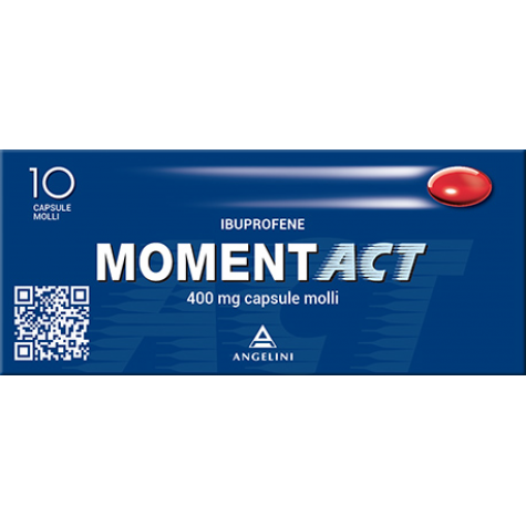 Momentact 400 mg 10 capsule molli- analgesico antinfiammatorio