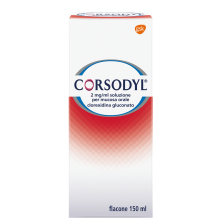 CORSODYL*collut 150 ml 200 mg/100 ml