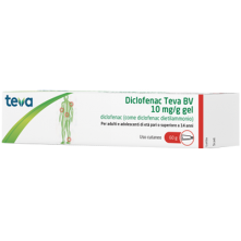 DICLOFENAC (TEVA B.V.)*gel derm 60 g 10 mg/g