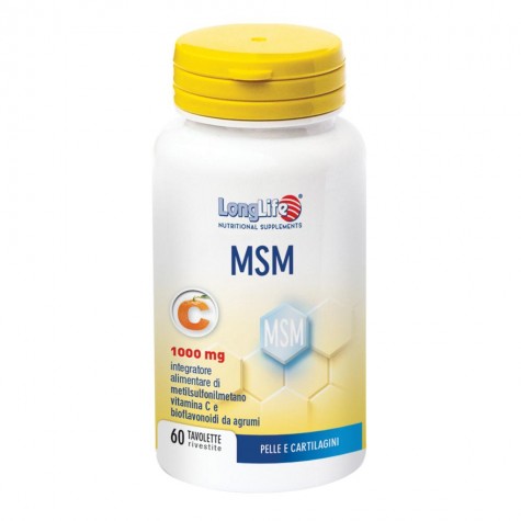 LONGLIFE MSM 1000 MG 60 TAVOLETTE