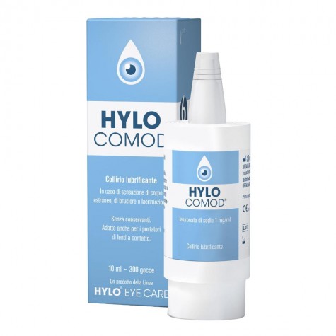 HYLO-COMOD GOCCE OCULARI IALURONATO DI SODIO 0,1%  FLACONCINO 10 ML