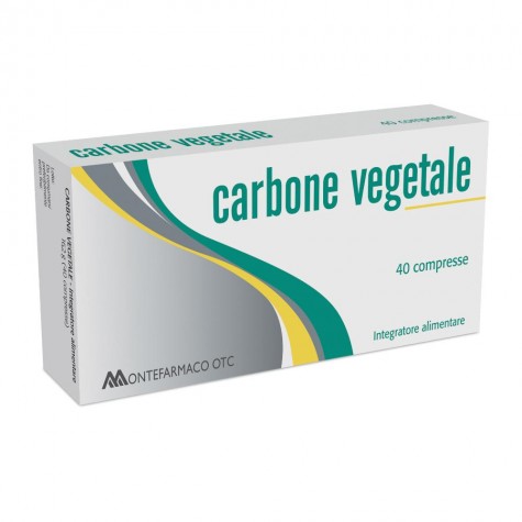 CARBONE VEGETALE 40 COMPRESSE