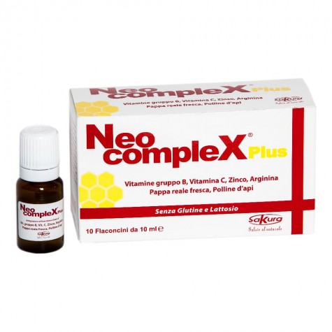 Neocomplex Plus 10 Flaconcini Monodose - Integratore Energetico