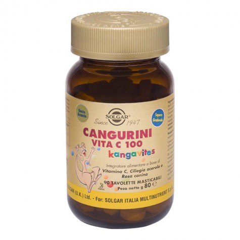 CANGURINI Vit C 100mast.SOLGAR