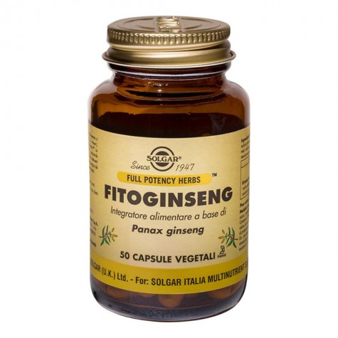 FITOGINSENG 50 Cps SOLGAR