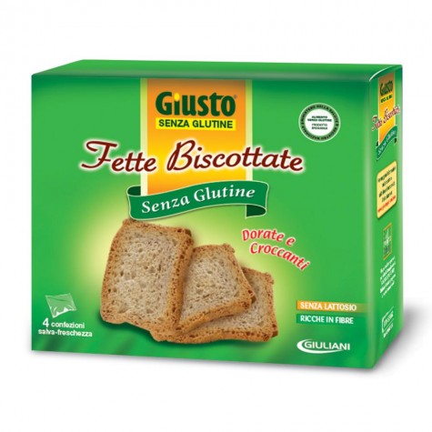 GIUSTO S/G Fette Biscott.250g