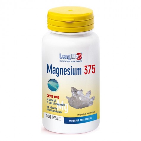 LONGLIFE MAGNESIUM 375 MG 100 TAVOLETTE