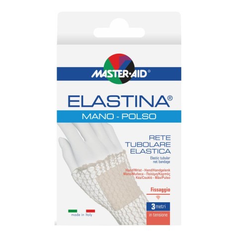 RETE TUBOLARE ELASTICA IPOALLERGENICA MASTER-AID ELASTINA MANO/POLSO 3 MT IN TENSIONE CALIBRO 3 CM