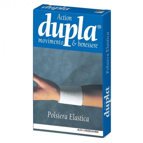 DUPLA Polsiera Elast.Bianca L