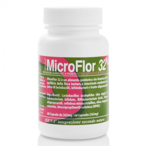 MICROFLOR 32 60 CAPSULE VEGETALI 363 MG