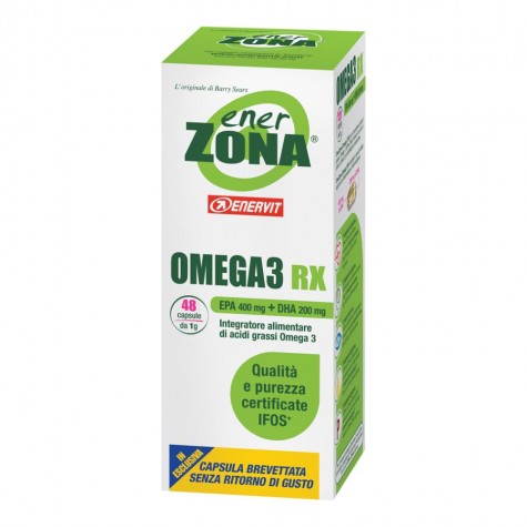 ENERZONA Omega 3RX  48Cps 1g