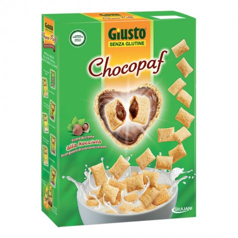 GIUSTO S/G Choco Paff.300g