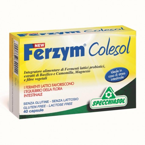 NEW FERZYM Colesol 40 Cps