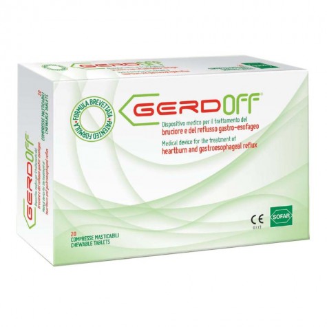 Gerdoff 20 compresse - medicinale contro bruciore e reflusso