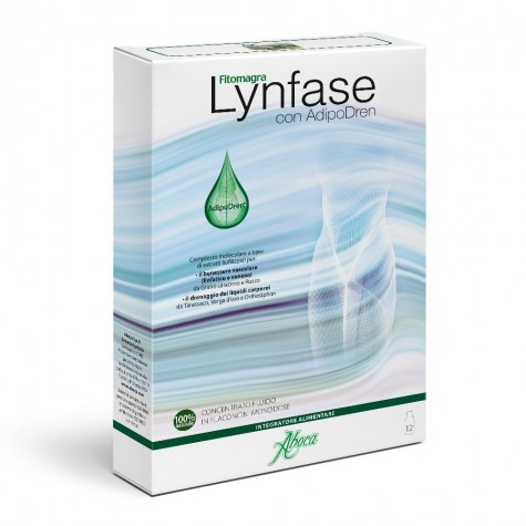 Lynfase fitomagra 12 flaconcini da 15g- integratore drenante