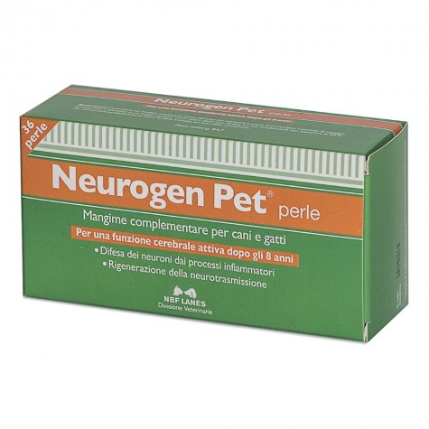 Neurogen Pet 36 perle- Integratore per il Sistema Nervoso di Cani e Gatti