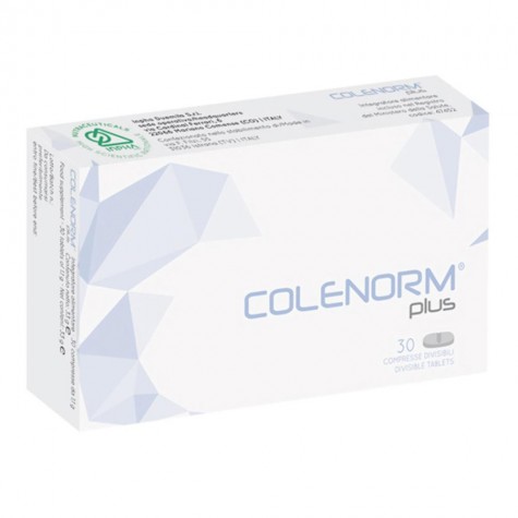 Colenorm plus 30 compresse divisibili - integratore per il controllo del colesterolo