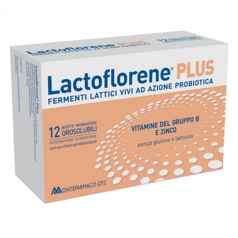 Lactoflorene Plus 12 bustine- Integratore di  Fermenti Lattici 