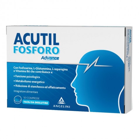 Acutil Fosforo Advance 50 compresse - Integratore per Memoria e Attenzione 