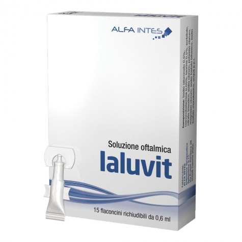 IALUVIT SOLUZIONE OFTALMICA 15 FLACONCINI 0,6 ML