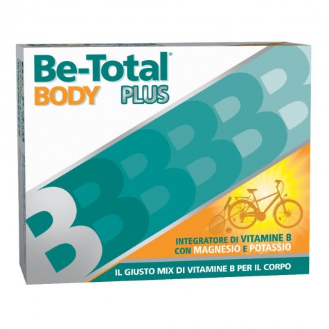 Be-Total Body Plus 20 bustine- Integratore di Vitamina B Magnesio e Potassio 