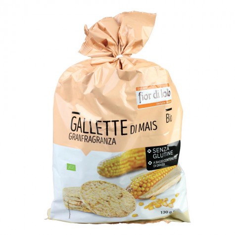 GALLETTE DI MAIS SENZA GLUTINE 130 G