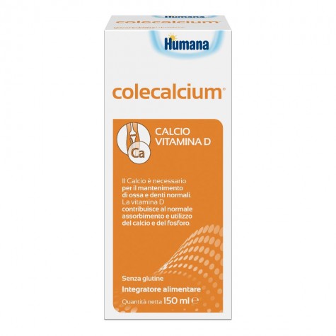 COLECALCIUM SCIROPPO FLACONE DA 150 ML CON CUCCHIAINO DOSATORE