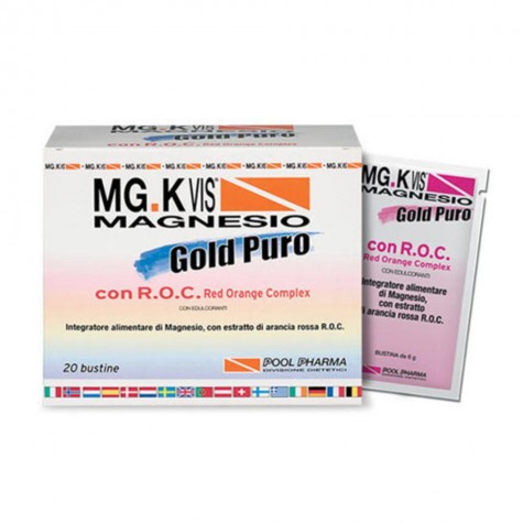 MGK VIS MAGNESIO GOLD PURO 20 BUSTE