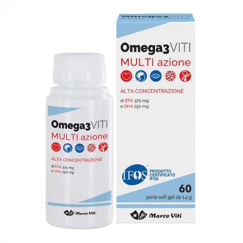 Omega 3 Viti multiazione 60 perle- integratore di omega 3
