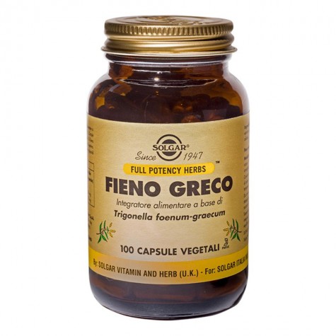 FIENO GRECO 100 Cps SOLGAR