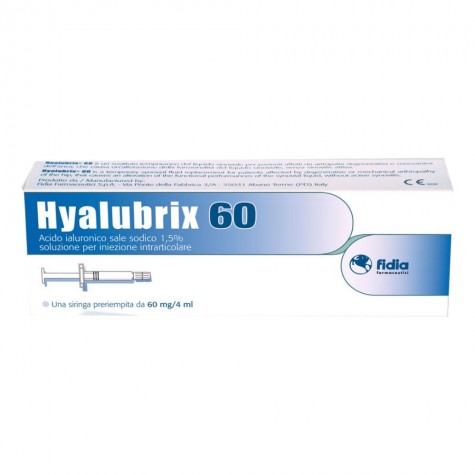 HYALUBRIX 1 Siringa 60mg/4ml