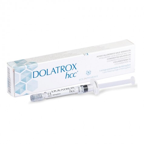 Dolatrox Hcc Siringa 3 ml- siringa Di Acido Ialuronico Per Dolori Articolari 