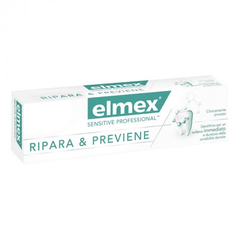 Elmex Sensitive Professional Ripara e Previene - dentifricio per denti sensibili