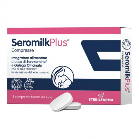 SEROMILK PLUS 15 COMPRESSE