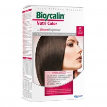 BIOSCALIN NUTRI COLOR 5 CASTANO CHIARO SINCROB 124 ML