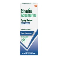 Rinazina Acqua Marina Spray Nasale Ipertonico 20 ml- decongestionante per raffreddore