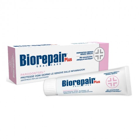Biorepair Plus Parodontgel 75 ml- dentifricio per Gengive Infiammate 