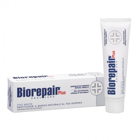 Biorepair Plus Pro White 75 ml - dentifricio azione sbiancante