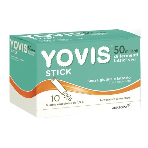 Yovis stick 10 bustine- Integratore di Fermenti Lattici Vivi