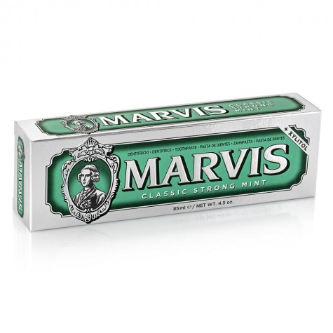Marvis Classic Strong Mint 85 ml- Dentifricio alla Menta Forte
