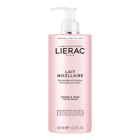 LIERAC LATTE MICELLARE 400 ML