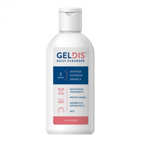 Geldis daily cleanser 100 ml- Detergente Igienizzante per Apparecchi 