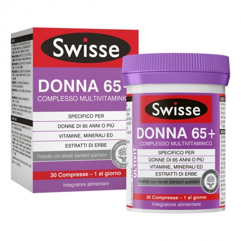 Swisse Donna 65+ 30 compresse- integratore multivitaminico per donne oltre i 65 anni