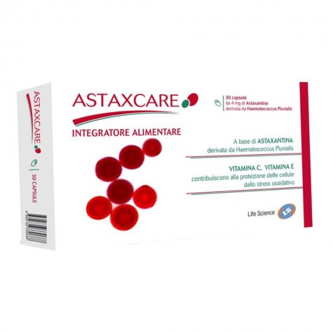 Astaxcare 30 capsule- Integratore Antiossidante 