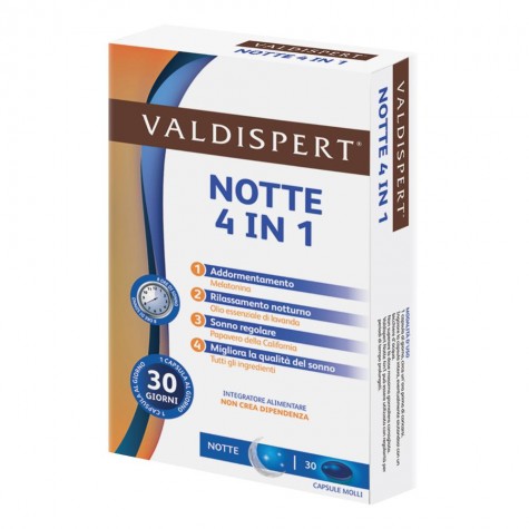 VALDISPERT NOTTE 4 IN 1 30 CAPSULE MOLLI