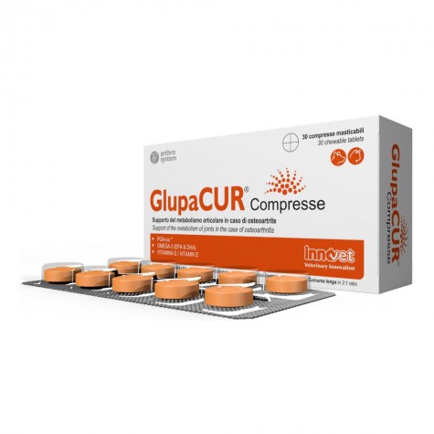 Glupacur 30 compresse - Integratore per il benessere Articolare di Cani e Gatti