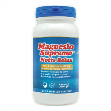 Magnesio Supremo Notte Relax 150 g- integratore per dormire