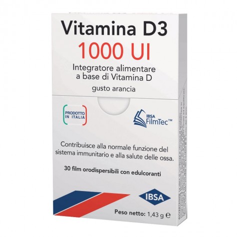 VITAMINA D3 1000UI 30Film Ora